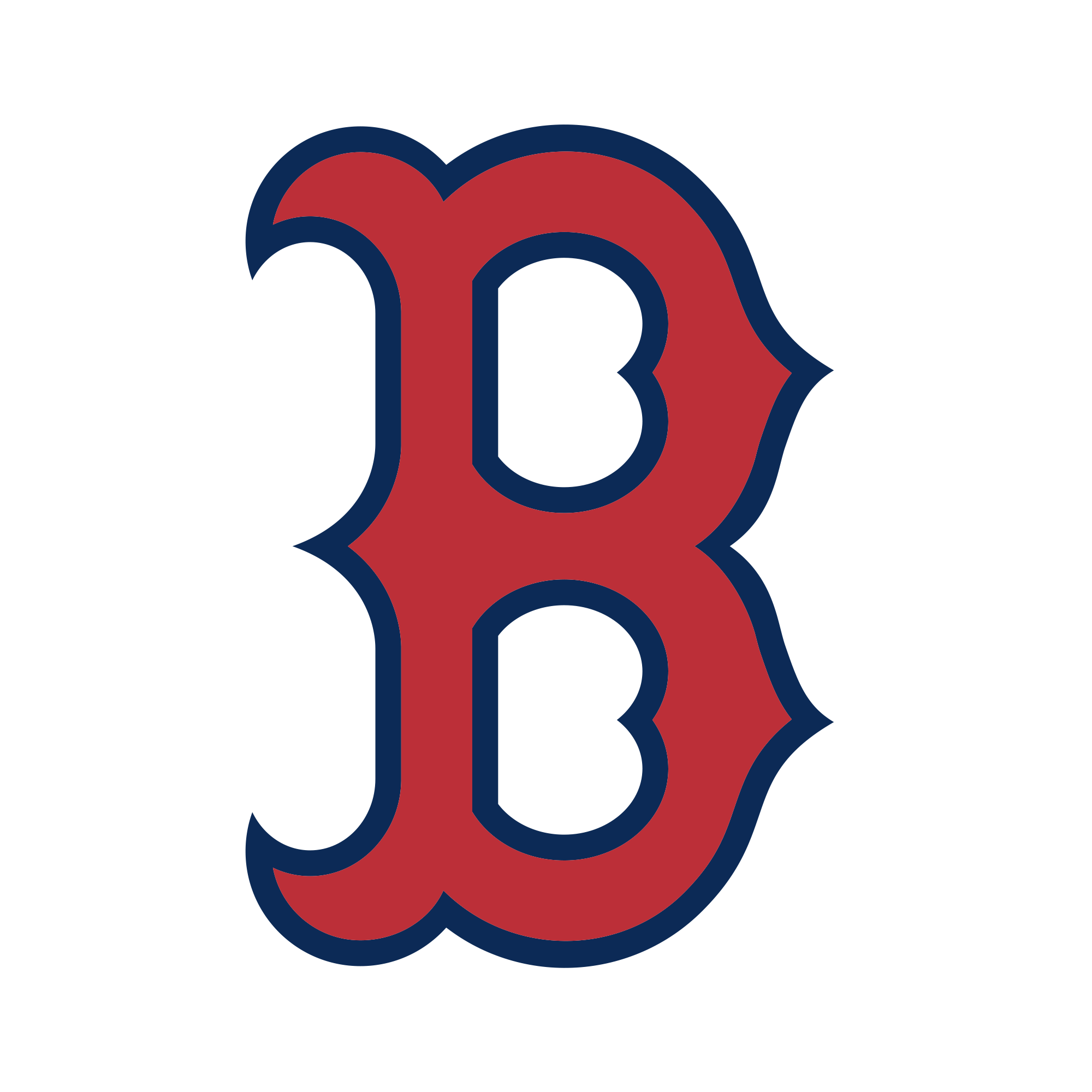 Boston Red Sox on American Flag MLB Baseball Red Sox Bean 